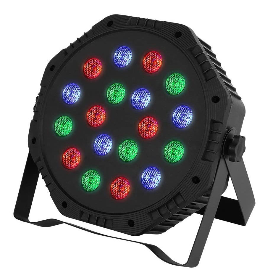 <span style="font-weight: bold;">CAÑÓN PAR LED RGB 18X1 </span>